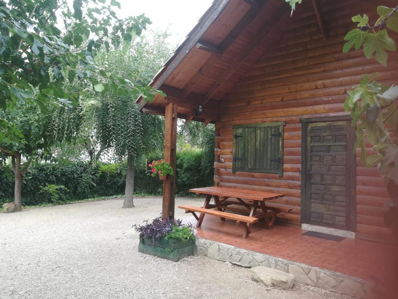 Cabana De Madera La Encina 버언커 외부 사진