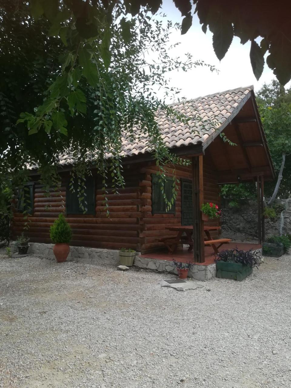 Cabana De Madera La Encina 버언커 외부 사진